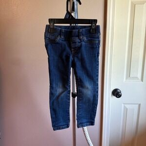 Gap Kids Toddler 2T Jegging Dark Wash Pull On Denim Jeans Stretch Pant